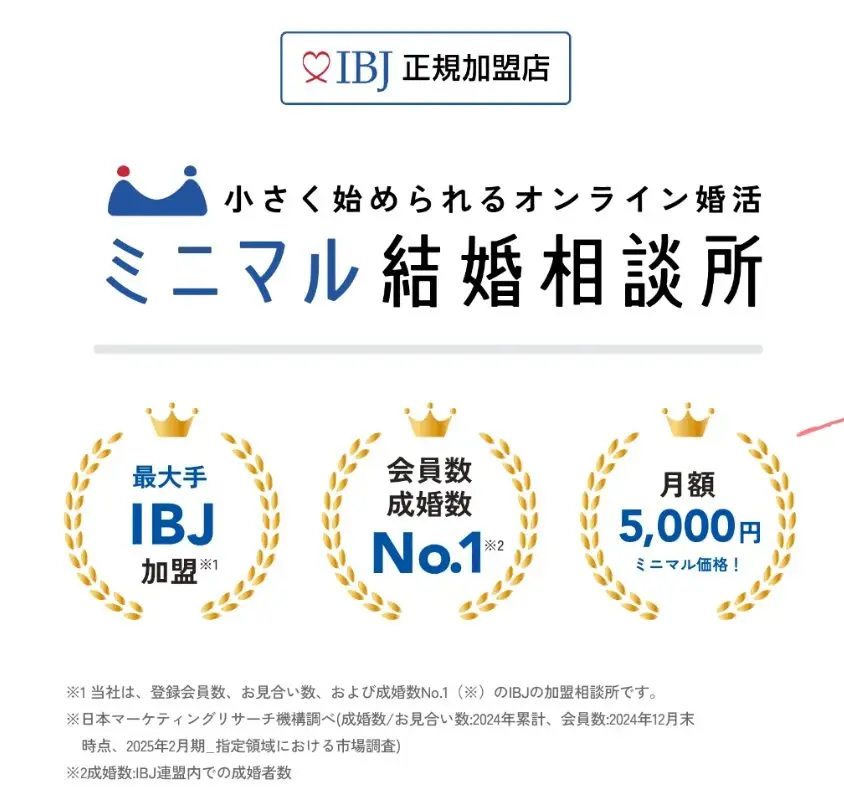 ミニマル結婚相談所イメージ画像